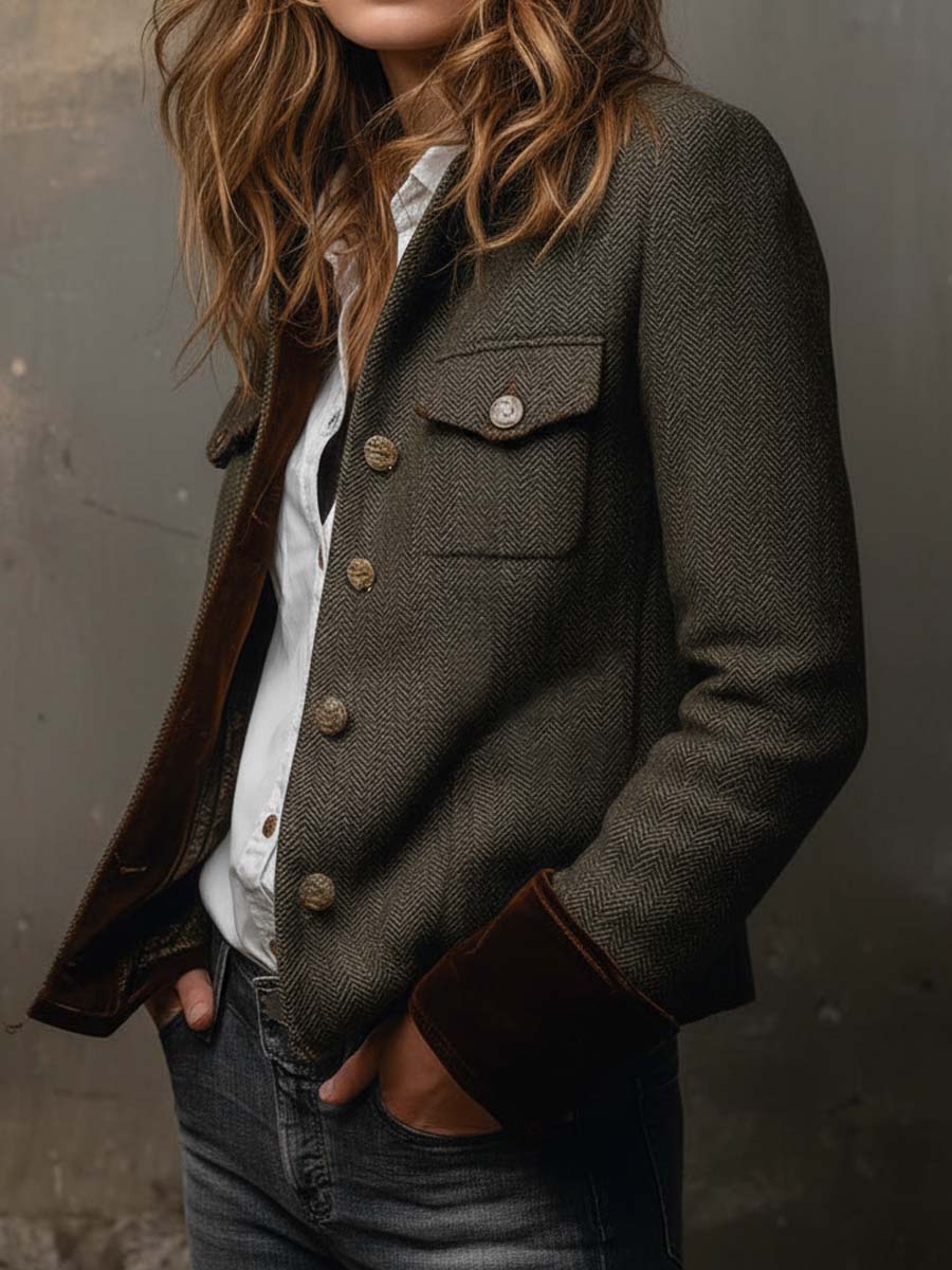 Rosa | Chaqueta de Espiga