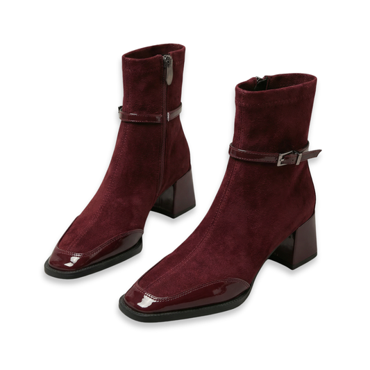 Mina | Botines de Ante Ecológico
