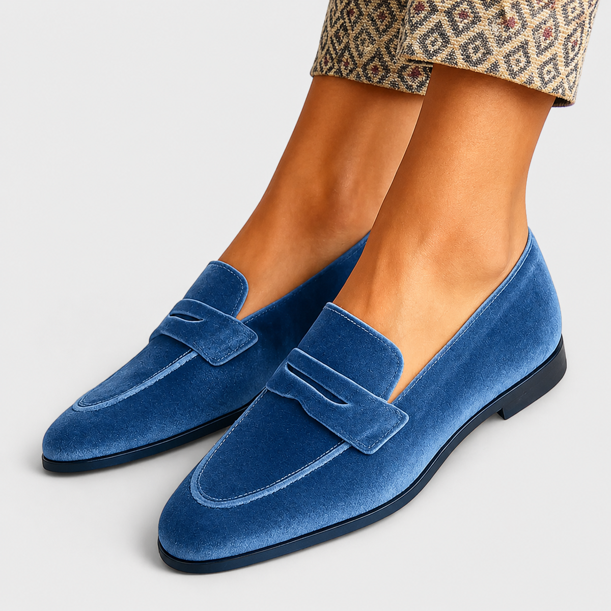 Serena | Mocasines de Terciopelo