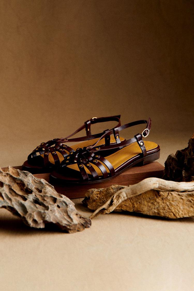 Calixta | Sandalias Doradas Delicadas