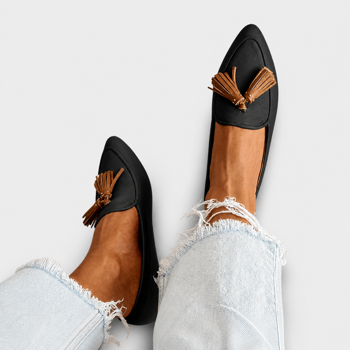 Úrsula | Mocasines con Flecos Modernos