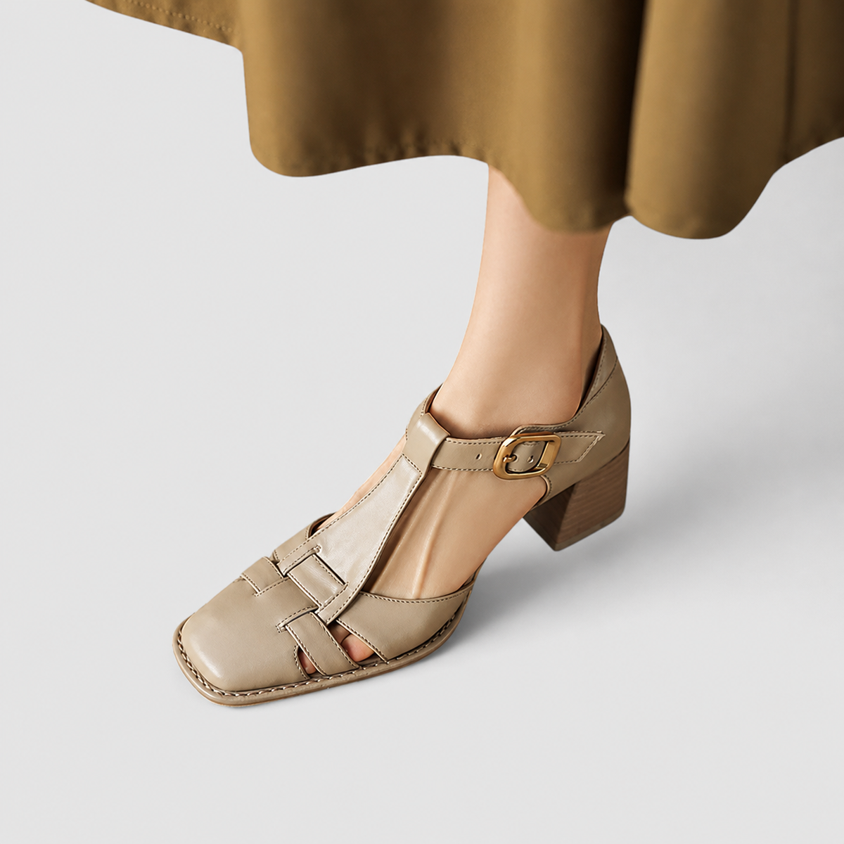 Samanta | Sandalias con Tira en T