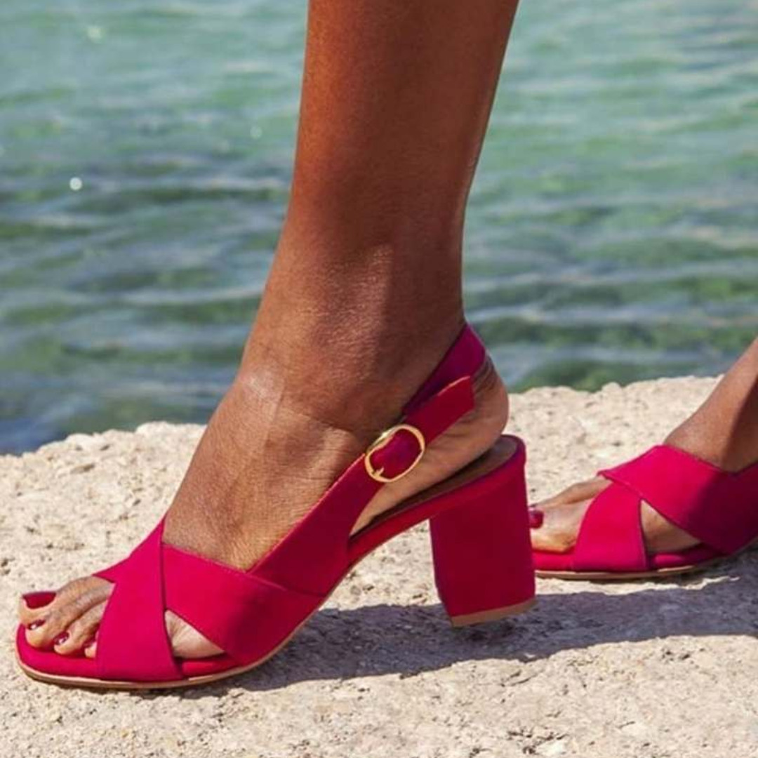 Débora | Sandalias Azules de Verano