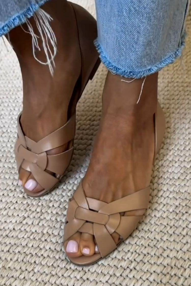 Brenda | Sandalias Trenzadas Naturales