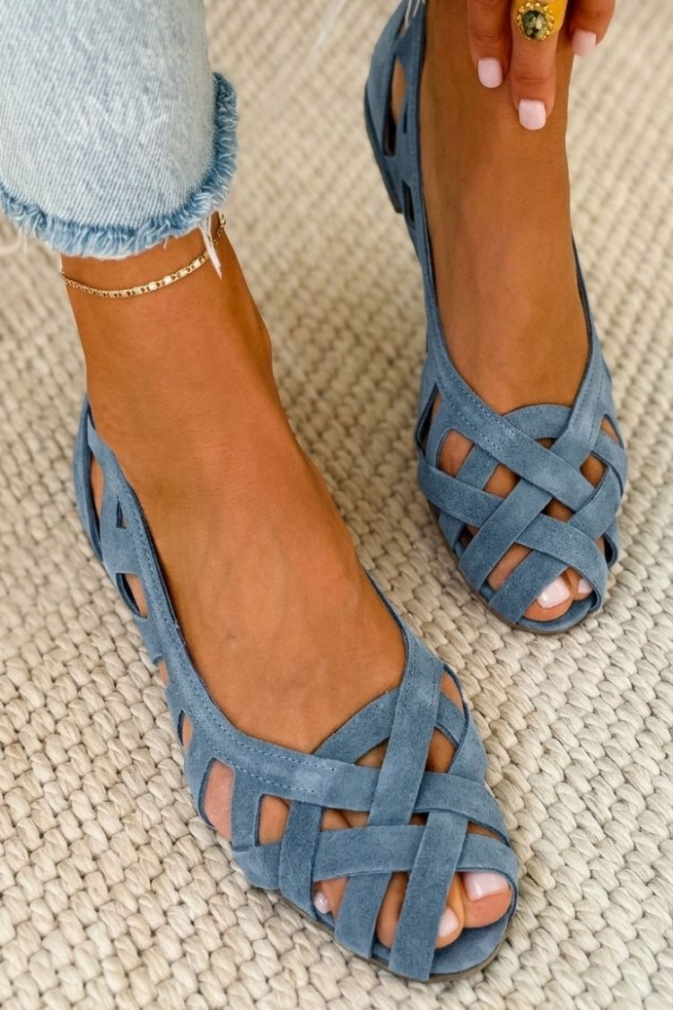 Ángela | Sandalias Trenzadas de Colores