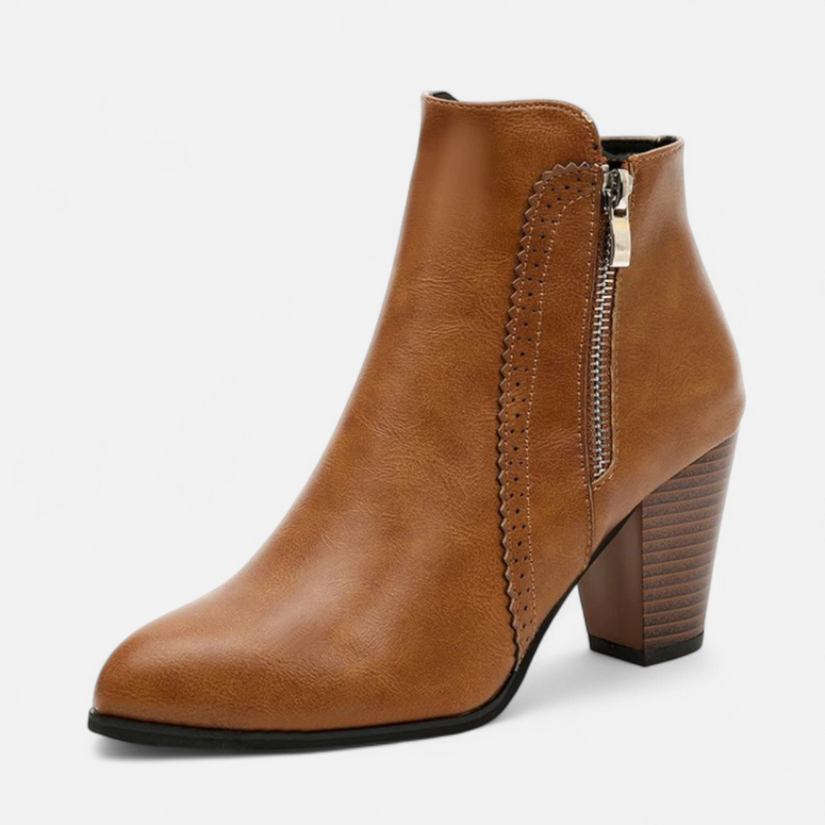 Odalys | Botines Retro con Cremallera