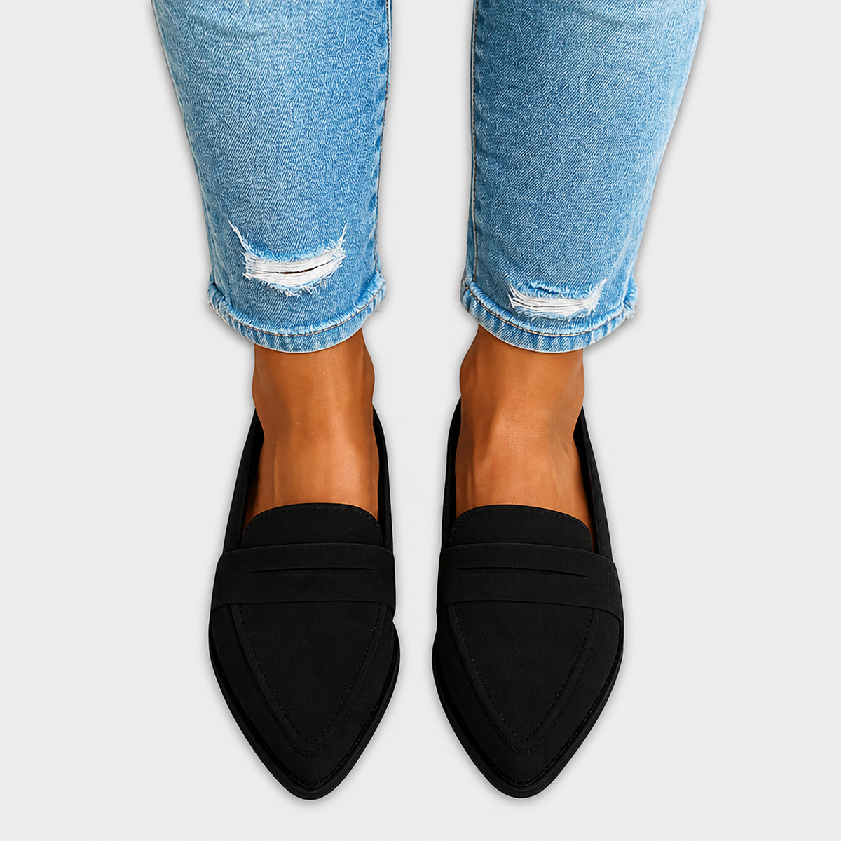 Zulema | Mocasines de Ante Cómodos