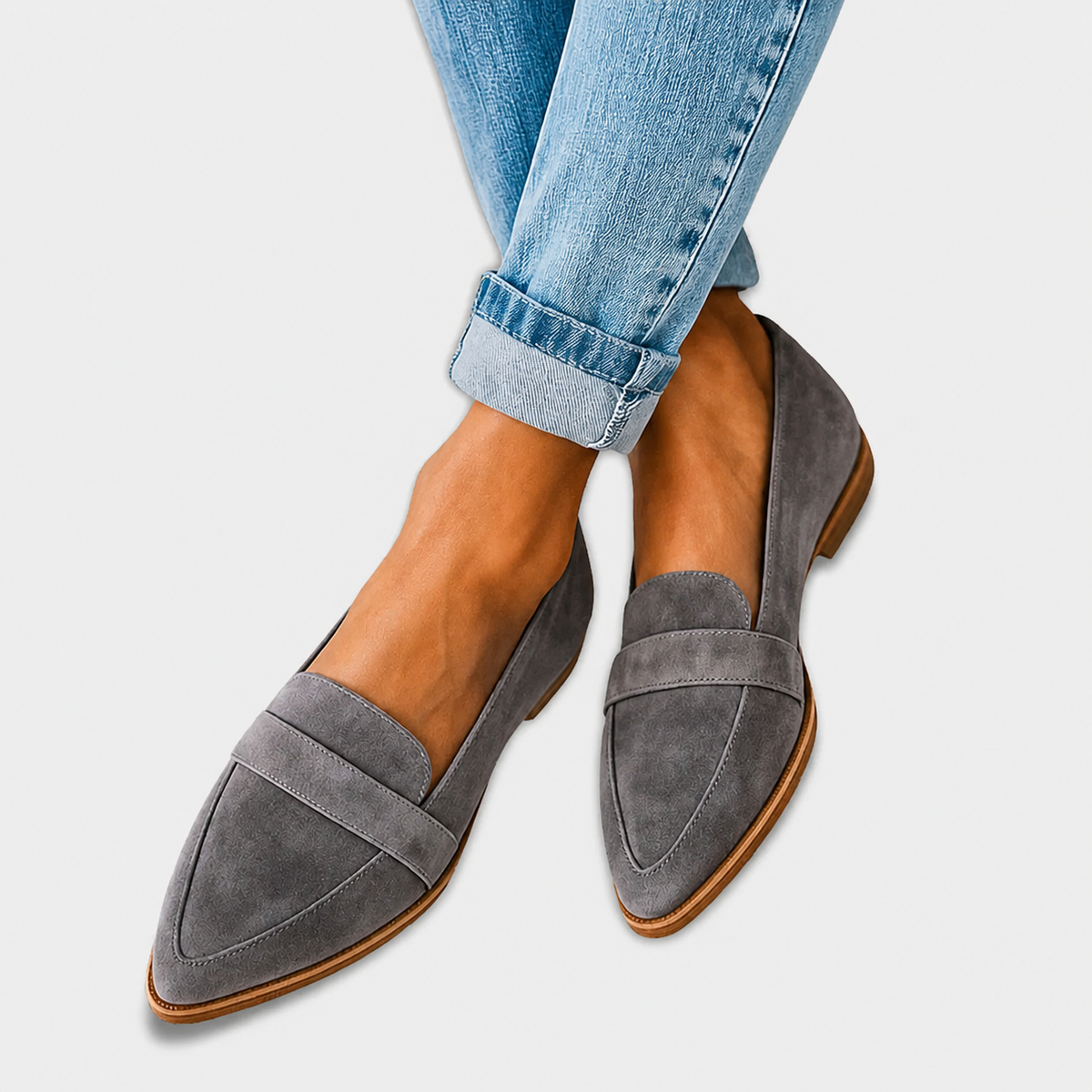 Zulema | Mocasines de Ante Cómodos