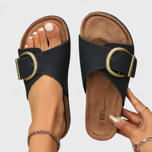 Celeste | Sandalias de Pala Cómodas