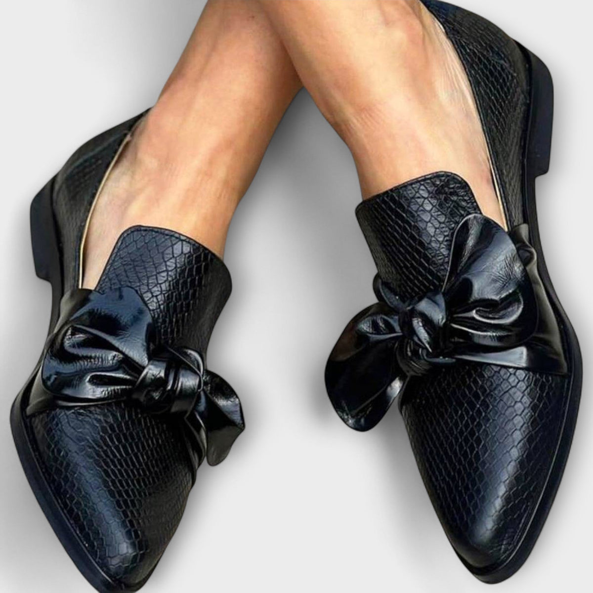 Lina | Mocasines con Lazo