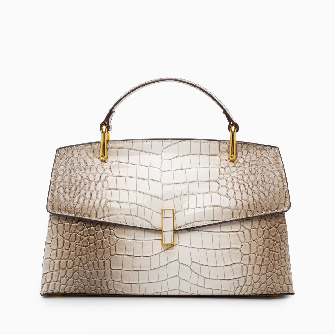 Lola | Bolso de Asas Efecto Cocodrilo