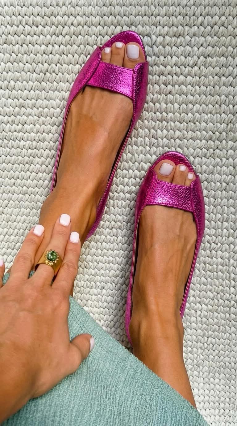 Cristal | Sandalias Doradas Cómodas