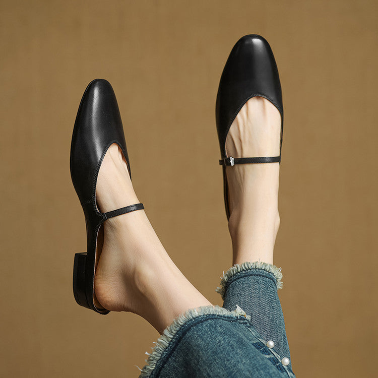 Miriam | Mules Merceditas con Hebilla