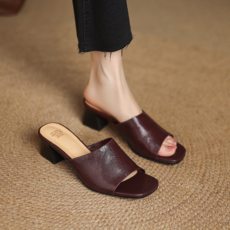 Patricia | Mules de Punta Abierta