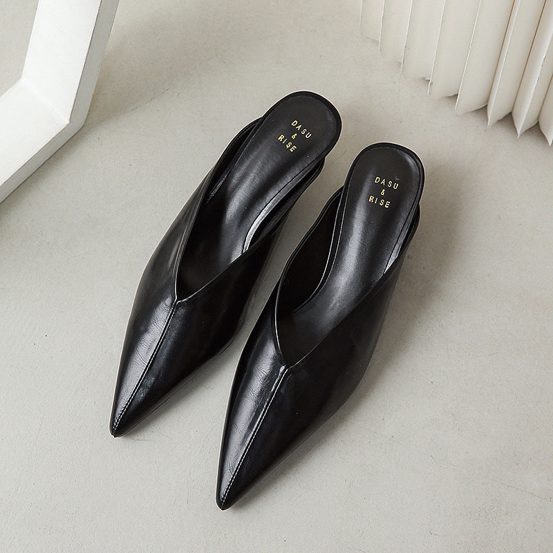 Emma | Mules con Escote en V