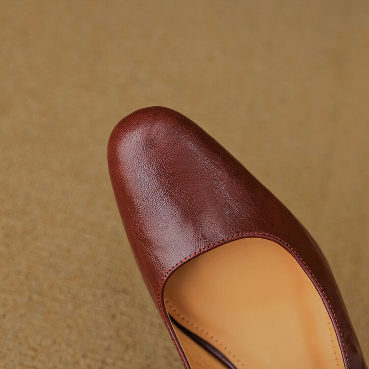 Lourdes | Mules Merceditas de Piel