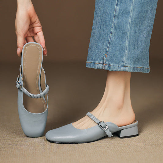 Olga | Mules Merceditas Redondos