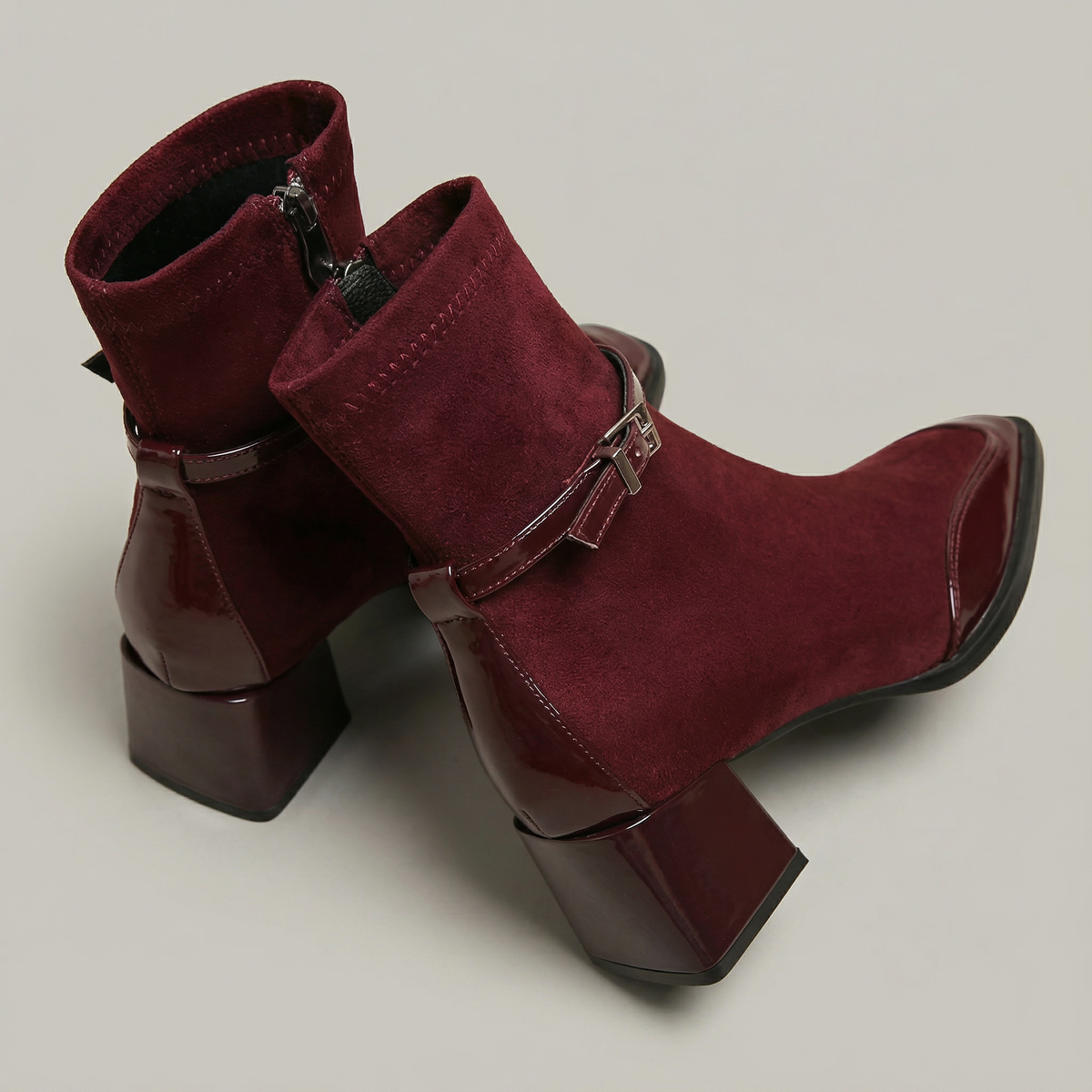 Mina | Botines de Ante Ecológico