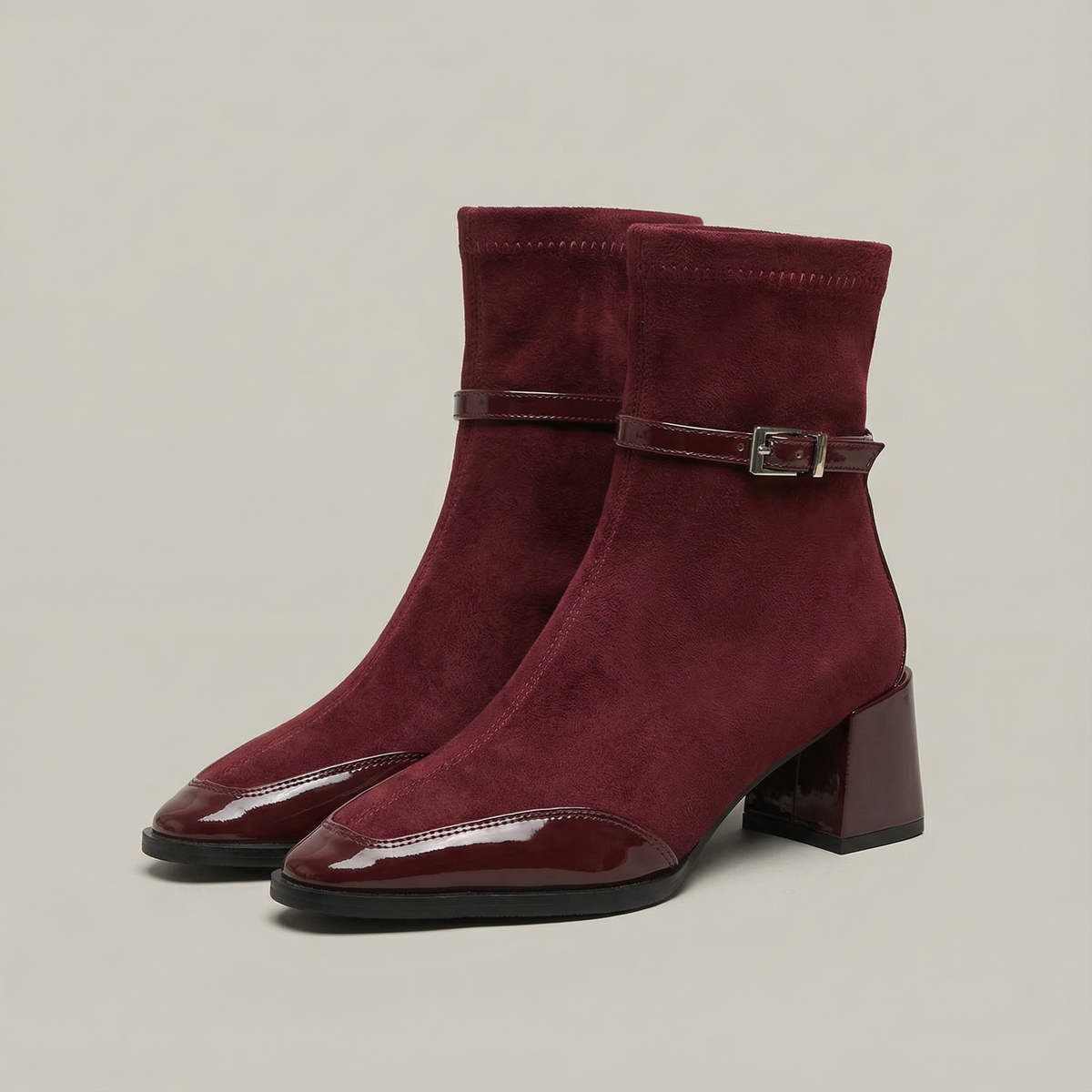 Mina | Botines de Ante Ecológico