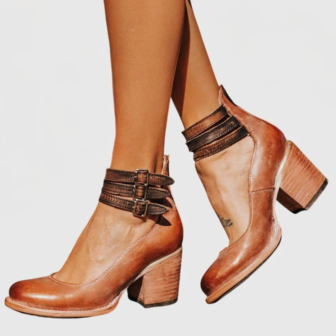 Itziar | Zapatos de Salón Efecto Cocodrilo
