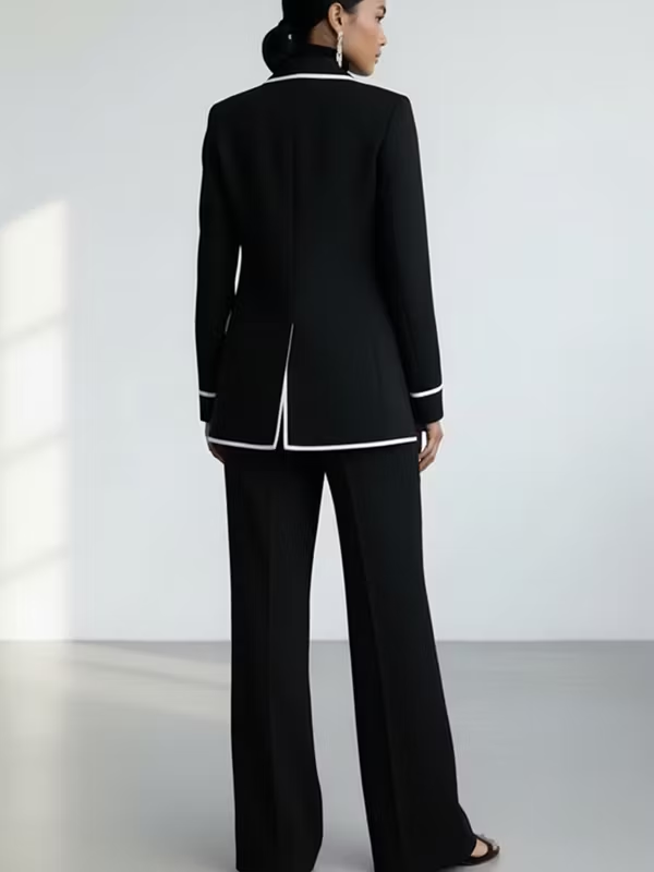 Claudia | Conjunto de Chaqueta y Pantalón Ancho