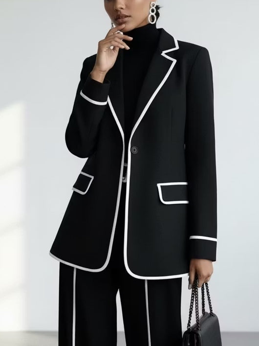 Claudia | Conjunto de Chaqueta y Pantalón Ancho
