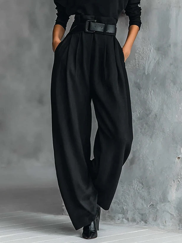 Genoveva | Conjunto de Cuello Alto y Pantalón Recto