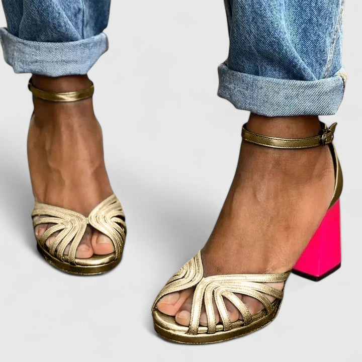 Iris | Sandalias de Tacón Elegantes