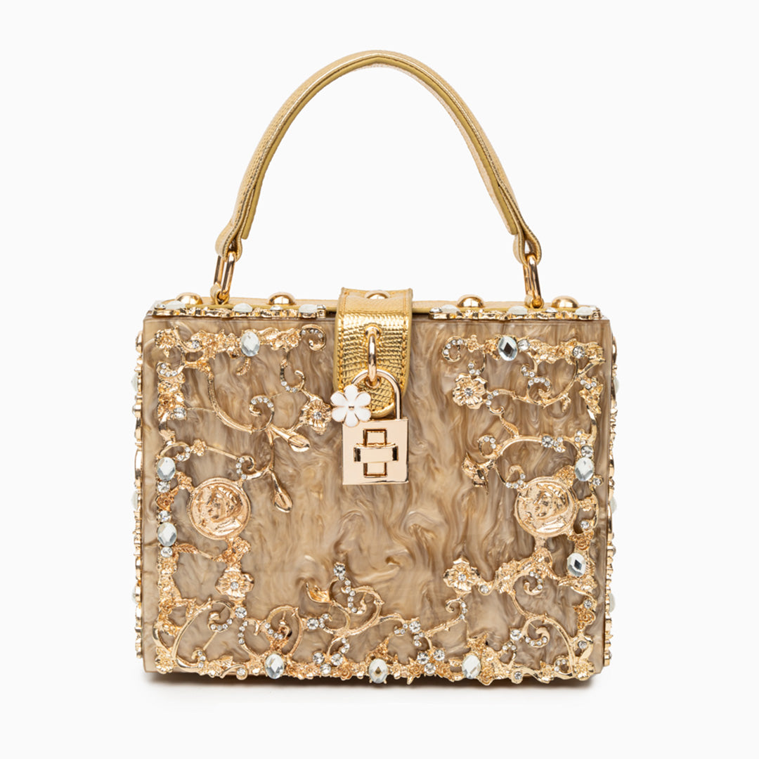 Irene | Bolso Cofre de Acrílico