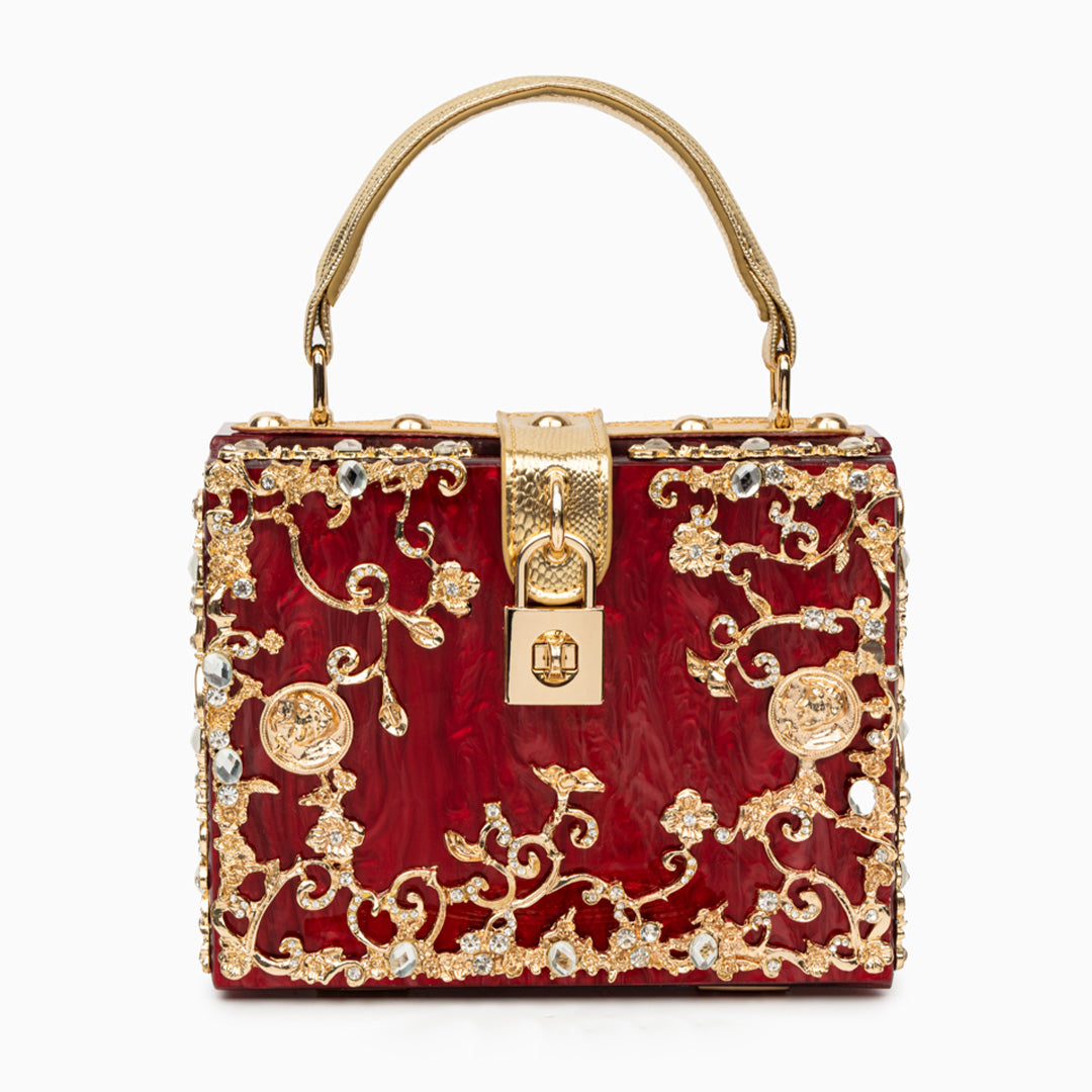 Irene | Bolso Cofre de Acrílico