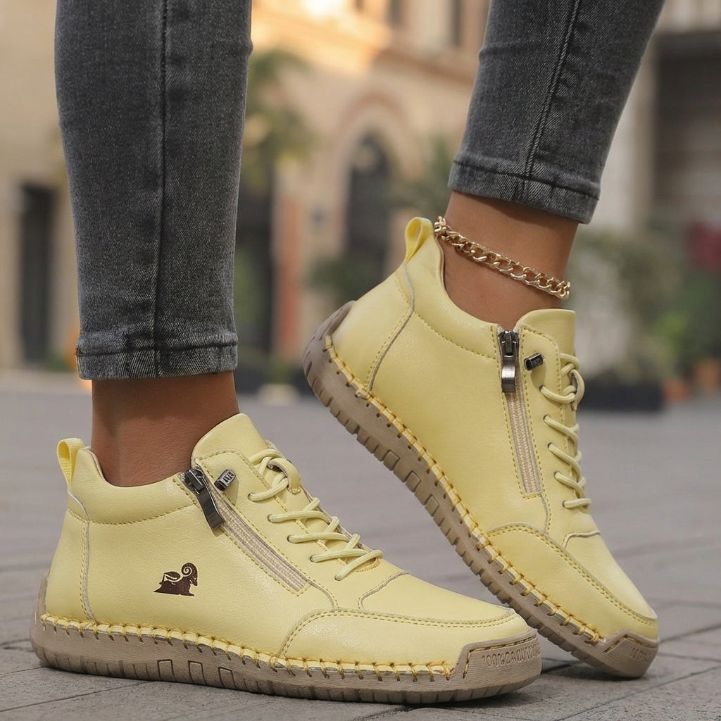 Nélida | Zapatos Cómodos con Cremallera