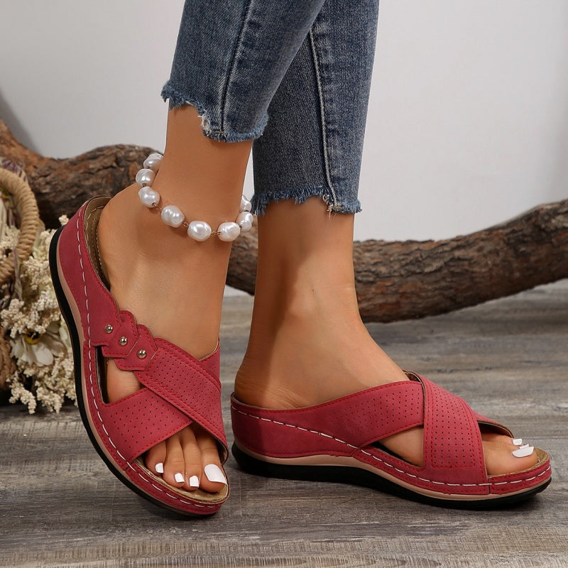 Eulalia | Sandalias de Cuña Cómodas