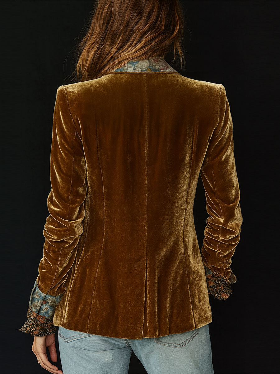 Eufemia | Chaqueta Elegante con Detalles Florales
