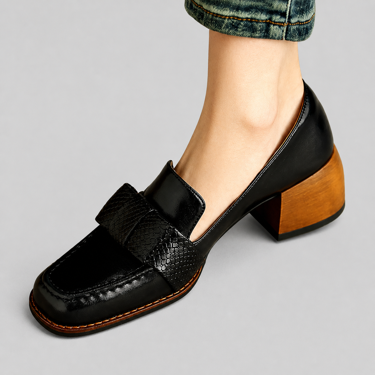 Olivia | Mocasines con Nudo