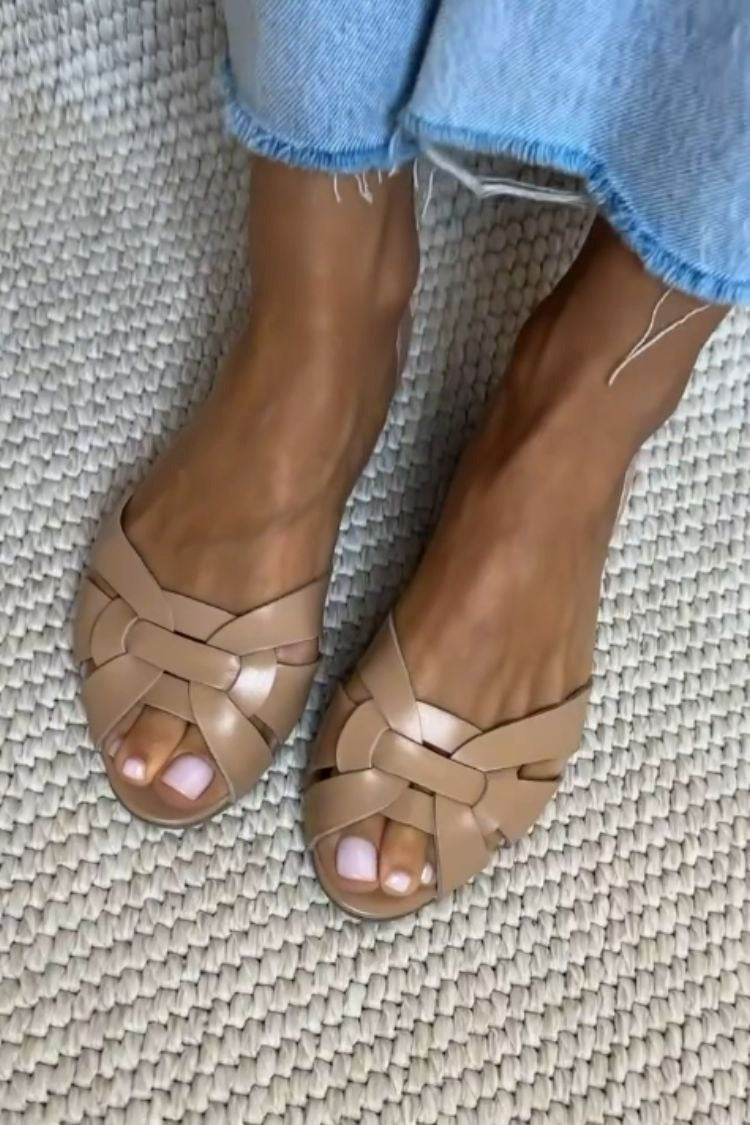 Brenda | Sandalias Trenzadas Naturales