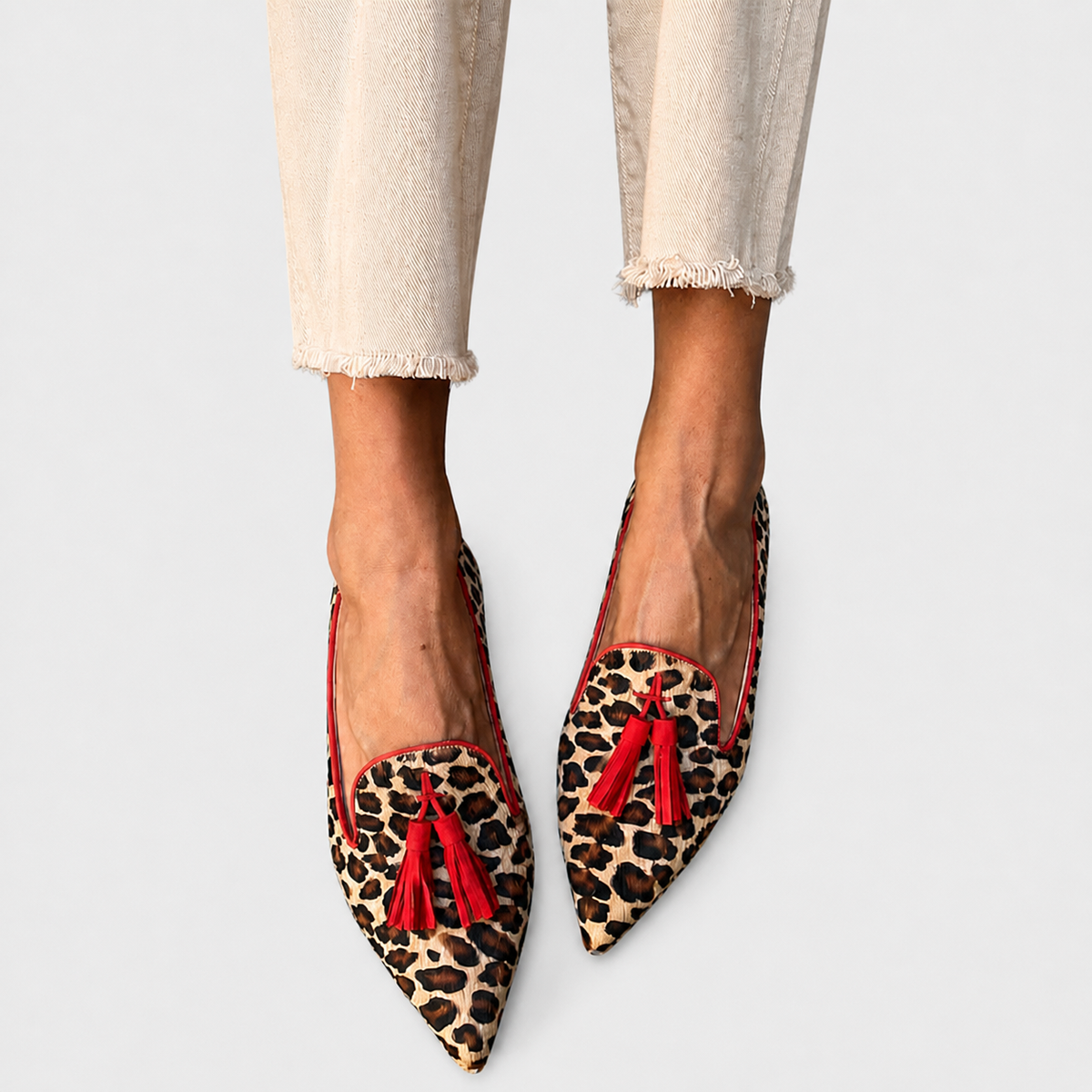 Anita | Mocasines Leopardo Atemporales