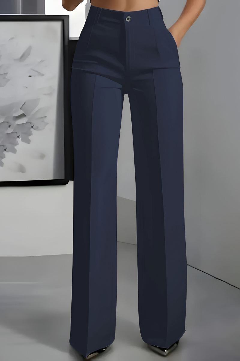 Eleonora | Pantalones Elegantes de Tiro Alto