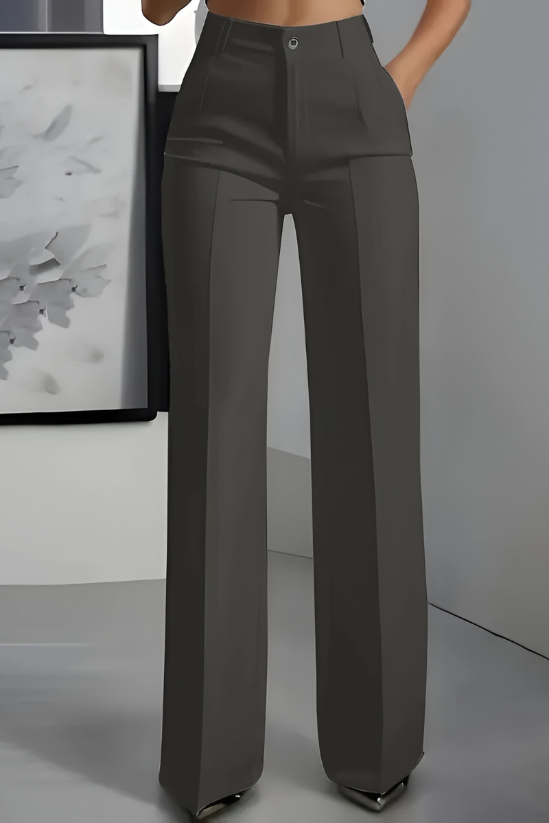 Eleonora | Pantalones Elegantes de Tiro Alto