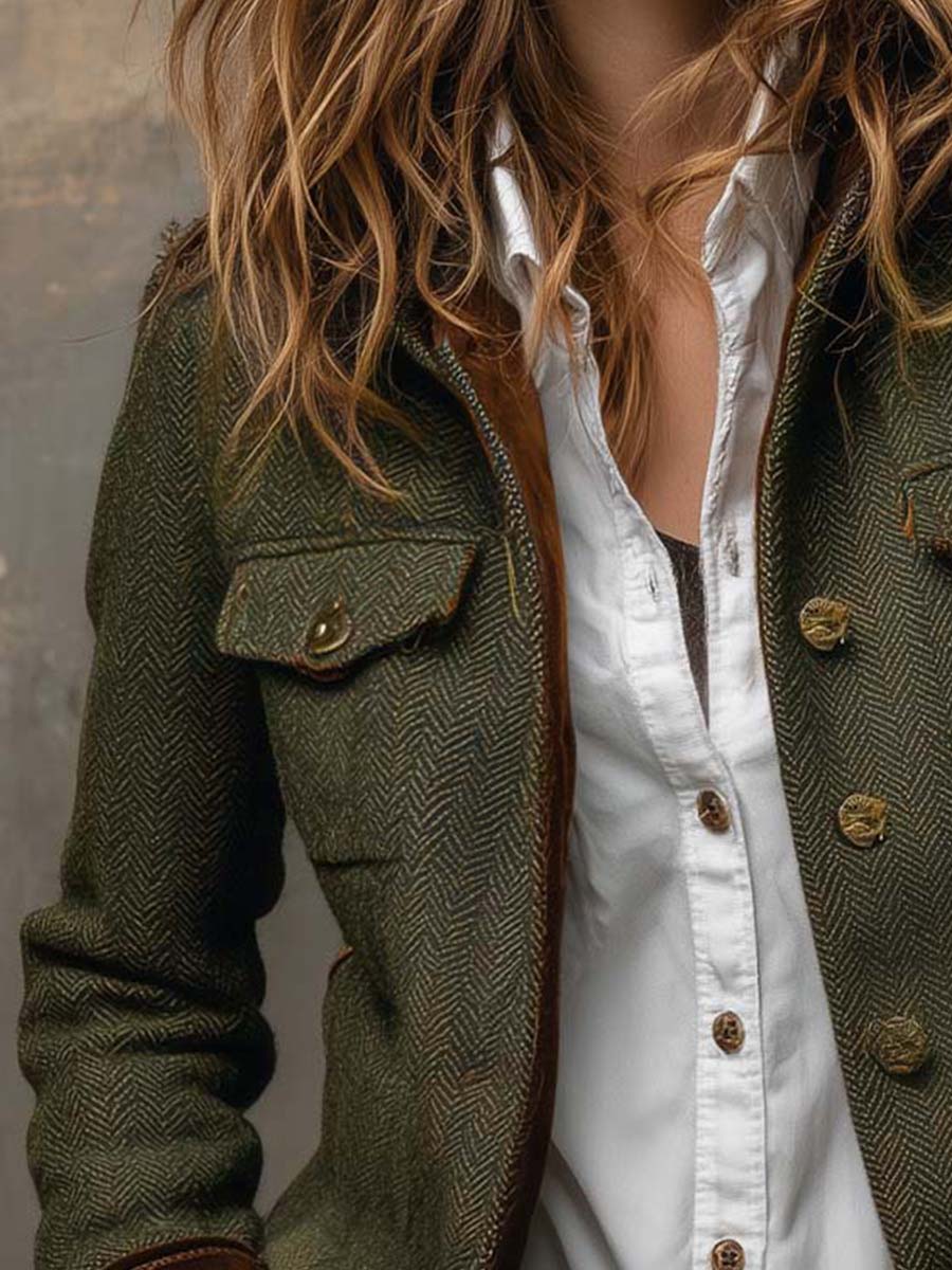 Rosa | Chaqueta de Espiga