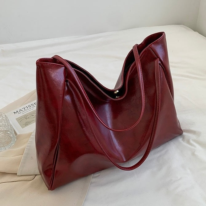 Nicolasa | Bolso de Piel Brillante