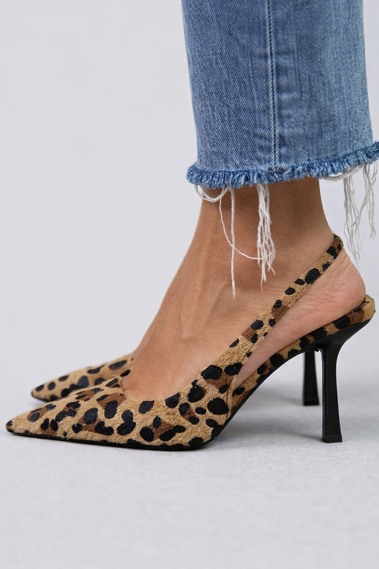 Idalia | Zapatos de Salón Animal Print