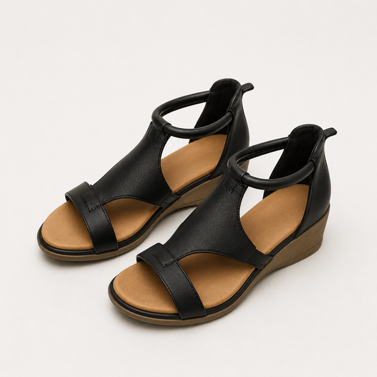 Coral | Sandalias de Piel Anatómicas