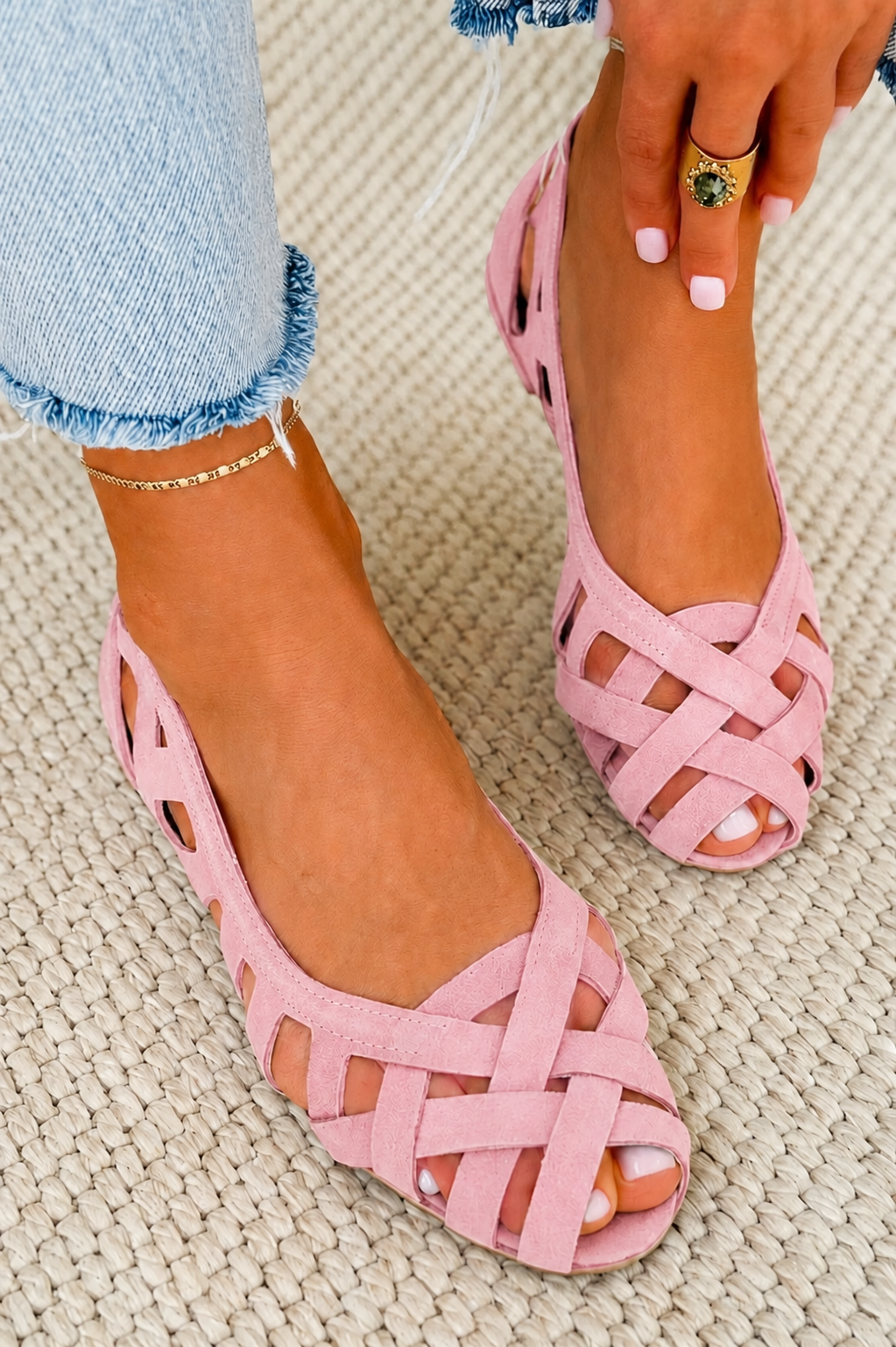 Ángela | Sandalias Trenzadas de Colores