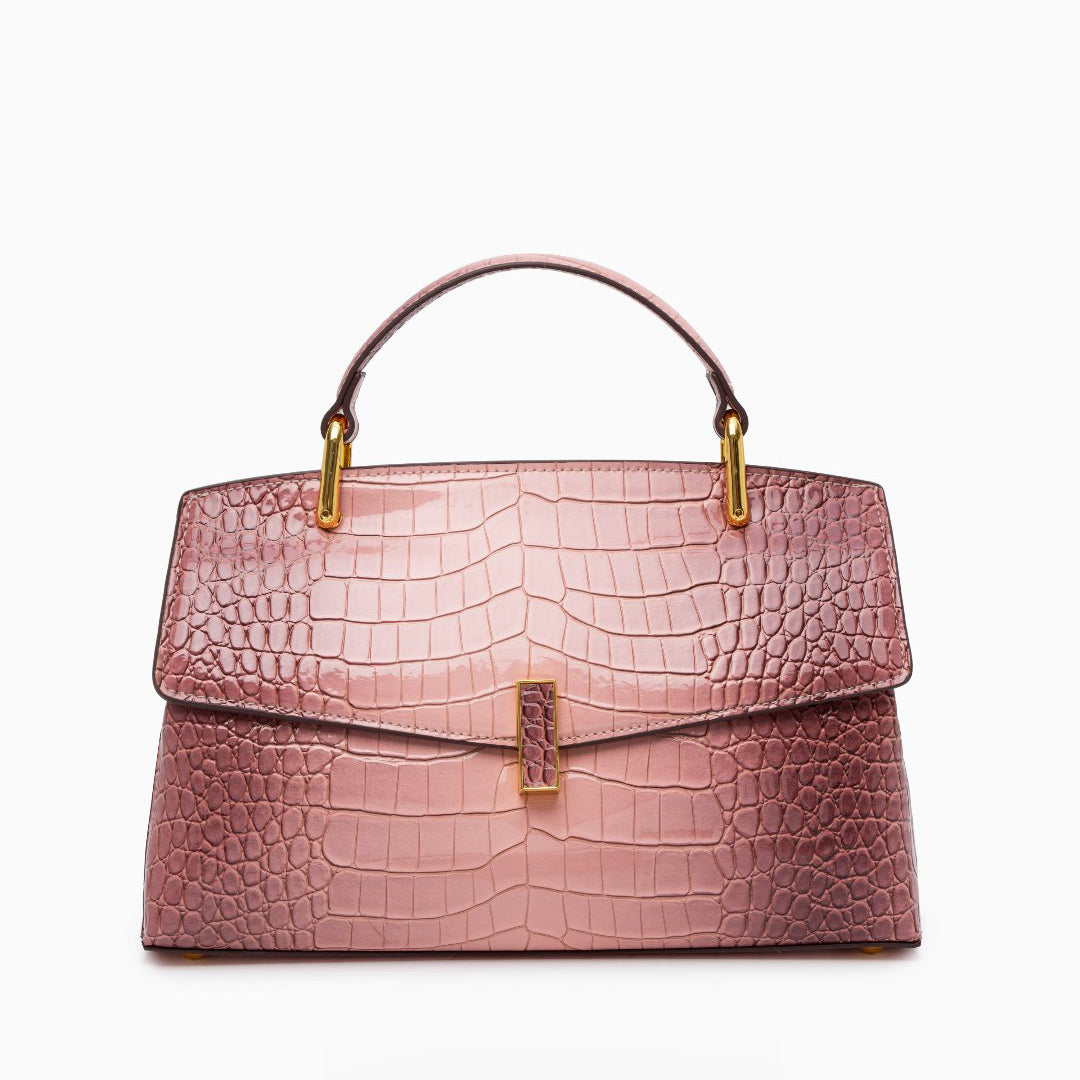 Lola | Bolso de Asas Efecto Cocodrilo