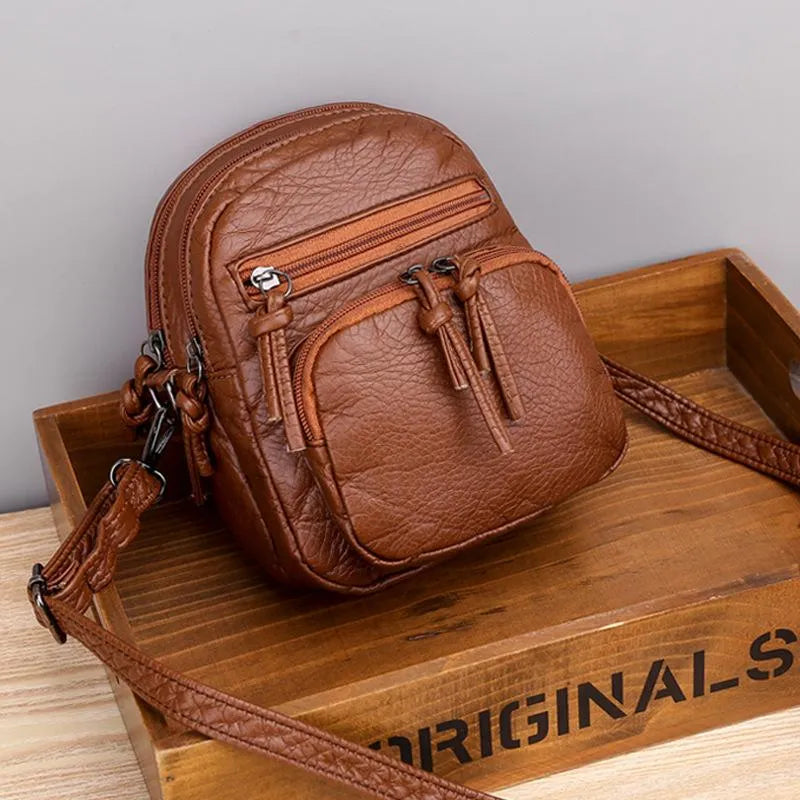 Cándida | Bolso de Piel Sencillo