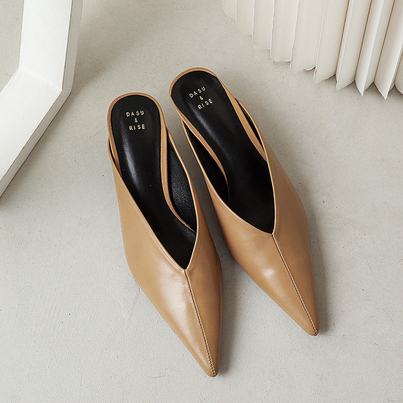 Emma | Mules con Escote en V