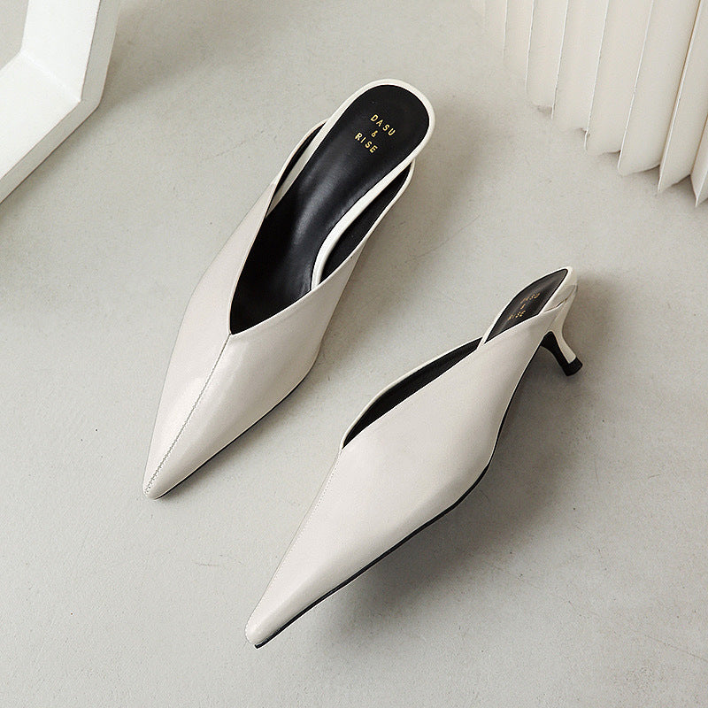 Emma | Mules con Escote en V