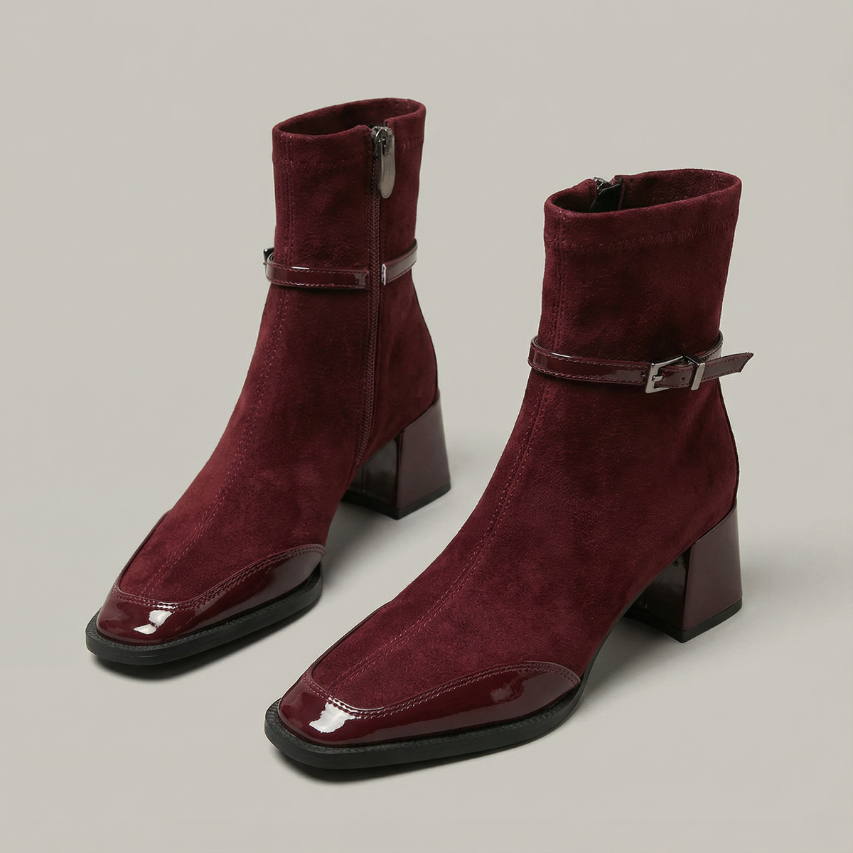 Mina | Botines de Ante Ecológico