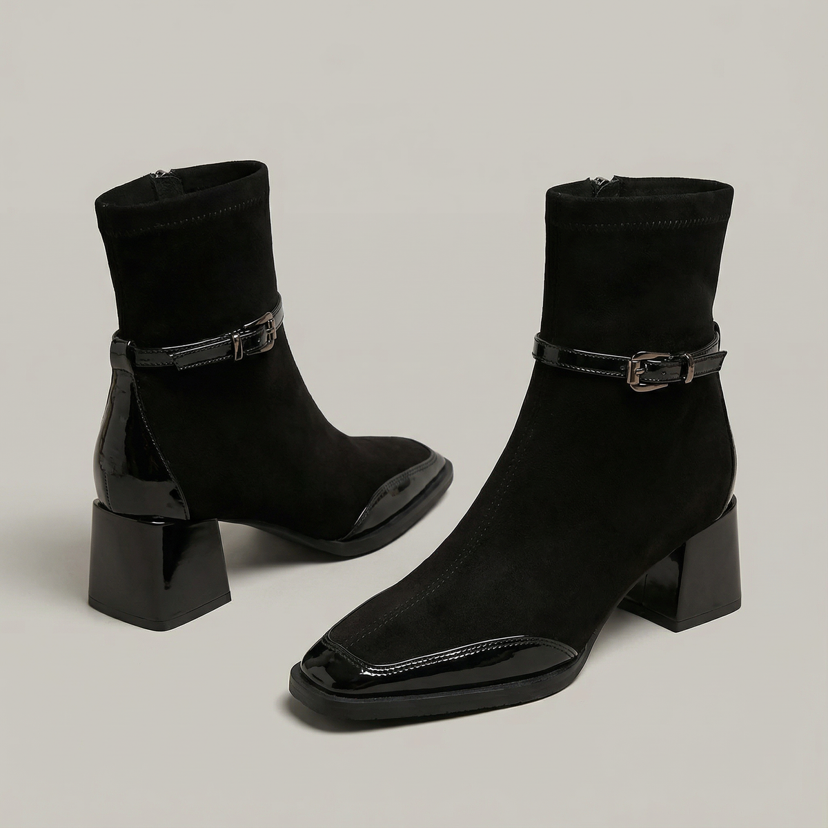 Mina | Botines de Ante Ecológico