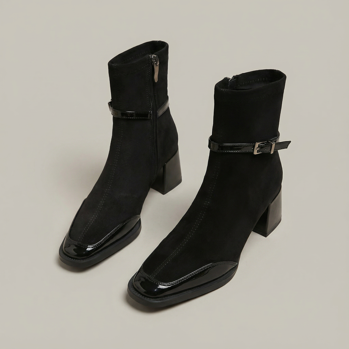 Mina | Botines de Ante Ecológico